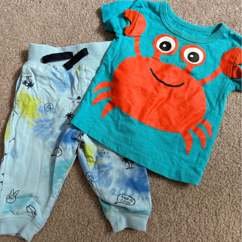 George Kids Bundle - Teal and Orange